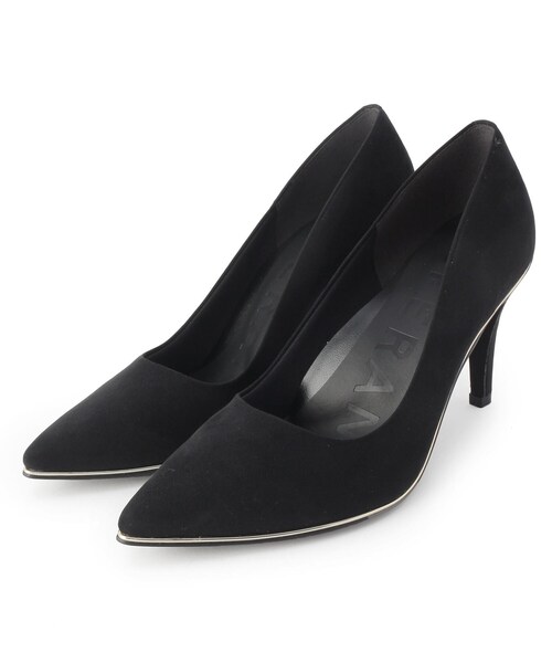 ESPERANZA（エスペランサ）の「◆【8.5cmヒール】12時間パンプスNEO(ライン入り)（パンプス・レディース・ブラック/こしょう色系/ブルー系/ブロンズ/レッド系1/ブラック系8/ベージュ/ブラック系2/ピンク系5/こしょう色系1/ベージュ系/ブラック系/グリーン系その他2/ネイビー系6/ワイン系/カーキ系・24.5cm/25.0cm/22.5cm/24.0cm/23.5cm/22.0cm/23.0cm/21.5cm）」の3枚目の写真