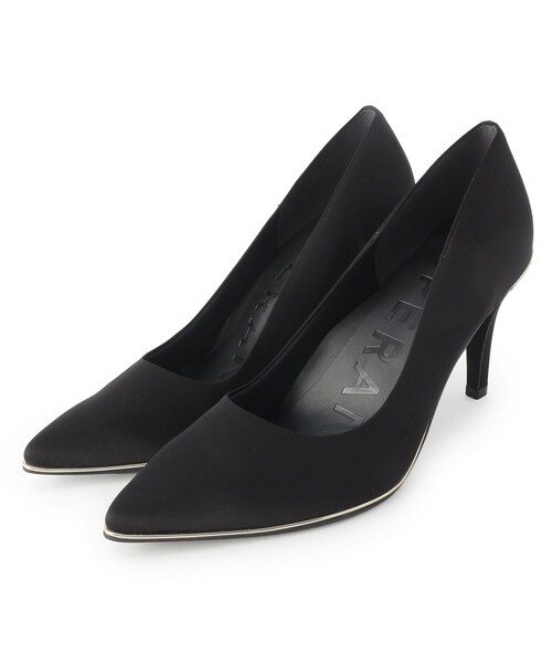 ESPERANZA（エスペランサ）の「◆【8.5cmヒール】12時間パンプスNEO(ライン入り)（パンプス・レディース・ブラック/こしょう色系/ブルー系/ブロンズ/レッド系1/ブラック系8/ベージュ/ブラック系2/ピンク系5/こしょう色系1/ベージュ系/ブラック系/グリーン系その他2/ネイビー系6/ワイン系/カーキ系・24.5cm/25.0cm/22.5cm/24.0cm/23.5cm/22.0cm/23.0cm/21.5cm）」の4枚目の写真