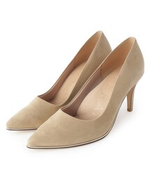◆【8.5cmヒール】12時間パンプスNEO(ライン入り)