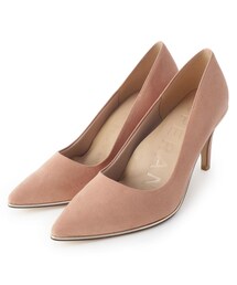 ◆【8.5cmヒール】12時間パンプスNEO(ライン入り)