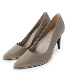 ◆【8.5cmヒール】12時間パンプスNEO(ライン入り)