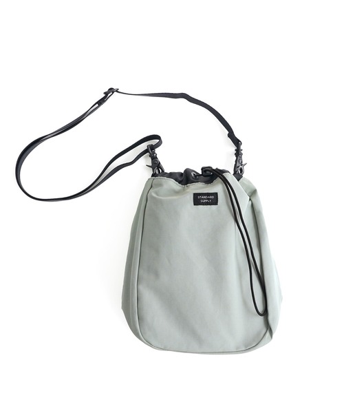 STANDARD SUPPLY（スタンダードサプライ）の「スタンダードサプライ / SIMPLICITY シンプリシティ / CHALK SHOULDER チョークショルダー（ショルダーバッグ・レディース・ライトグレー系/ブルー/モカ/レッド/ダークネイビー/グリーン/ゴールド/ダークパープル/グレー/ブラック/ベージュ/ダークブラウン/チャコールグレー/イエロー/キナリ/コバルトブルー/オリーブ/グレイッシュベージュ/サンドベージュ/アイボリー/ケリーグリーン・FREE/SMALL）」の7枚目の写真