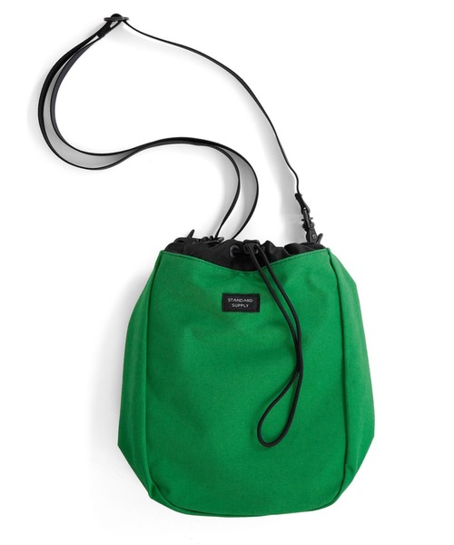 STANDARD SUPPLY（スタンダードサプライ）の「スタンダードサプライ / SIMPLICITY シンプリシティ / CHALK SHOULDER チョークショルダー（ショルダーバッグ・レディース・ライトグレー系/ブルー/モカ/レッド/ダークネイビー/グリーン/ゴールド/ダークパープル/グレー/ブラック/ベージュ/ダークブラウン/チャコールグレー/イエロー/キナリ/コバルトブルー/オリーブ/グレイッシュベージュ/サンドベージュ/アイボリー/ケリーグリーン・FREE/SMALL）」の14枚目の写真