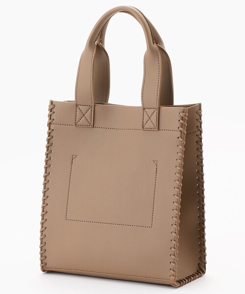 FREAK'S STORE(フリークスストア)の「【WEB限定】サイド編みバッグ(ショルダーバッグ・レディース・グレー/ブラック・フリ-)」の3枚目の写真