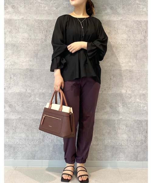 FIORELLI（フィオレッリ）の「【FIORELLI(フィオレッリ)】配色トート（ハンドバッグ・レディース・ブラウン・FREE）」の7枚目の写真