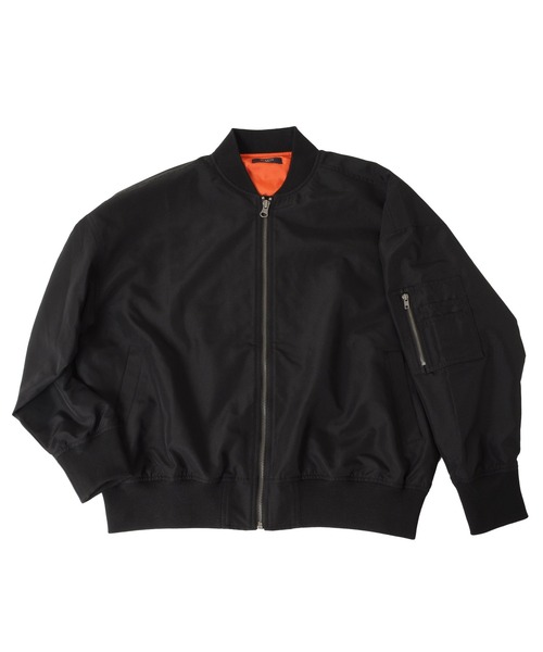 GLAZOS(グラソス)の「オーバーサイズMA-1(MA-1・キッズ・ブラック/カーキ・130cm/140cm/150cm/160cm/170cm)」の16枚目の写真