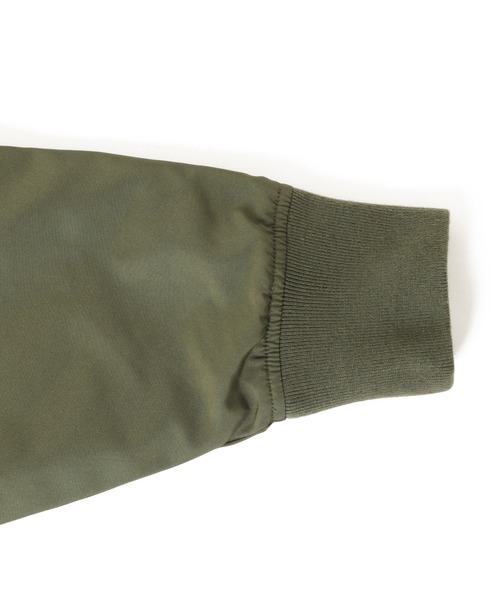 GLAZOS(グラソス)の「オーバーサイズMA-1(MA-1・キッズ・ブラック/カーキ・130cm/140cm/150cm/160cm/170cm)」の17枚目の写真
