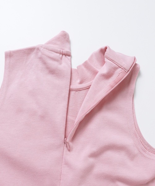 NIKE(ナイキ)の「NIKE AS W NSW JUMPSUIT JRSY 1MSC DM6798-010/630(つなぎ/オールインワン・レディース・ブラック/ピンク・SMALL/X-SMALL)」の16枚目の写真