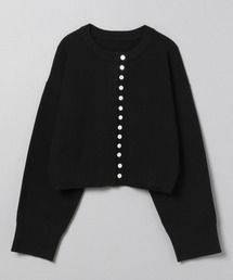 JEANASIS | 12Ｇミラノリブショートカーディガン/236951(カーディガン/ボレロ)