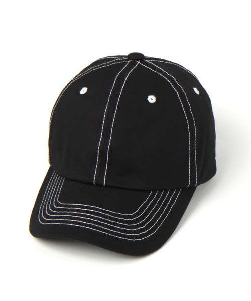 PBLIM（ページボーイリム）の「【PAGEBOYLIM】ハイショクステッチキャップ（キャップ・レディース・ブラック/カーキ・FREE）」の22枚目の写真