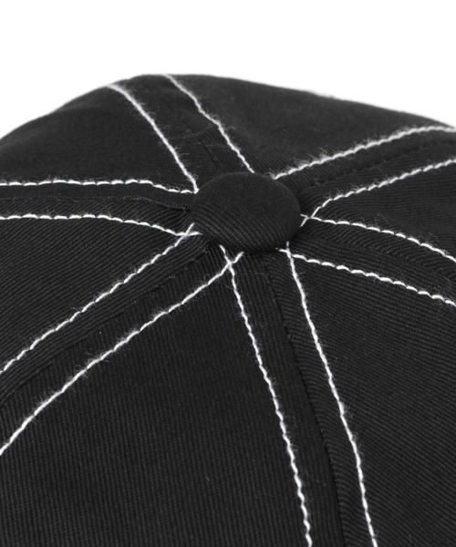 PBLIM（ページボーイリム）の「【PAGEBOYLIM】ハイショクステッチキャップ（キャップ・レディース・ブラック/カーキ・FREE）」の15枚目の写真