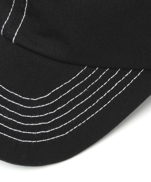 PBLIM（ページボーイリム）の「【PAGEBOYLIM】ハイショクステッチキャップ（キャップ・レディース・ブラック/カーキ・FREE）」の17枚目の写真