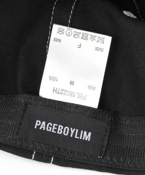 PBLIM（ページボーイリム）の「【PAGEBOYLIM】ハイショクステッチキャップ（キャップ・レディース・ブラック/カーキ・FREE）」の13枚目の写真
