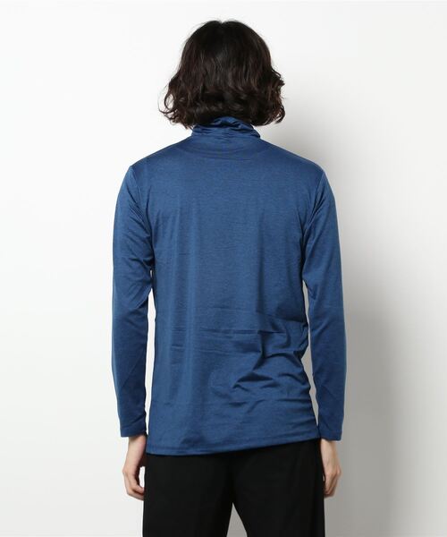 EDWIN(エドウィン)の「【EDWIN/エドウィン】BODY FIRE タートルネックロングTシャツ 保温機能 インナー(Tシャツ/カットソー・メンズ・ネイビー/グレー/チャコールグレー/ホワイト・LARGE/X-LARGE/MEDIUM)」の6枚目の写真