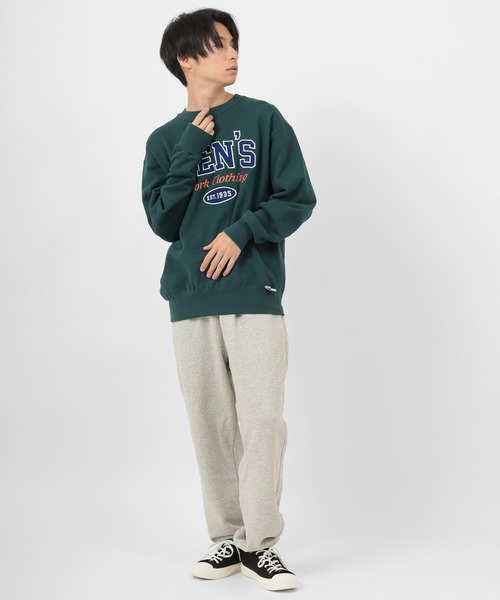 make a ray!(メイク ア レイ!)の「ヘビーウエイト カラースウェットリブパンツ 裏毛(スウェットパンツ・メンズ・チャコールグレー/グリーン/グレー/ブラック/グレイッシュベージュ/ネイビー・M/L)」の8枚目の写真