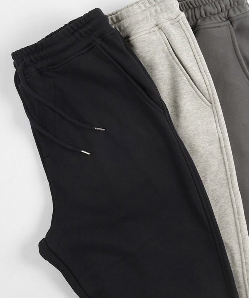 make a ray!(メイク ア レイ!)の「ヘビーウエイト カラースウェットリブパンツ 裏毛(スウェットパンツ・メンズ・チャコールグレー/グリーン/グレー/ブラック/グレイッシュベージュ/ネイビー・M/L)」の16枚目の写真