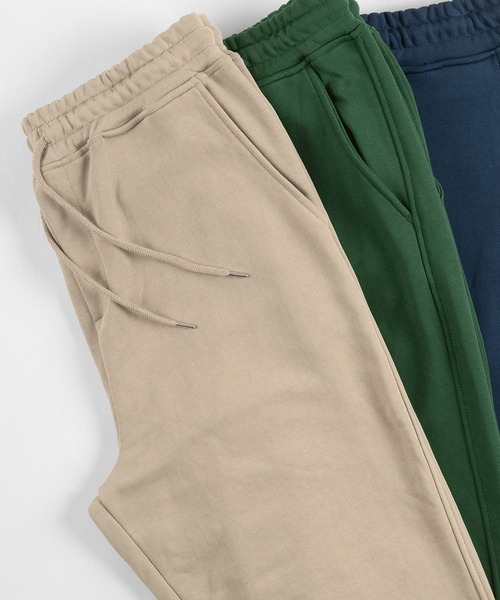 make a ray!(メイク ア レイ!)の「ヘビーウエイト カラースウェットリブパンツ 裏毛(スウェットパンツ・メンズ・チャコールグレー/グリーン/グレー/ブラック/グレイッシュベージュ/ネイビー・M/L)」の19枚目の写真