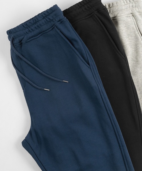 make a ray!(メイク ア レイ!)の「ヘビーウエイト カラースウェットリブパンツ 裏毛(スウェットパンツ・メンズ・チャコールグレー/グリーン/グレー/ブラック/グレイッシュベージュ/ネイビー・M/L)」の21枚目の写真