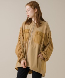 Dignitecollier シアーフリルブルゾン