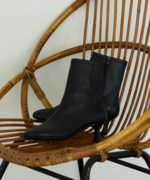 PICHE ABAHOUSE | 【スノーソール】オブリークトゥショートブーツ(ブーツ)