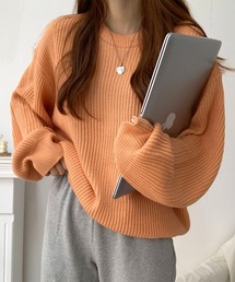 me+em select | 【 6color 】ざっくりリブルーズカラーニット(ニット/セーター)