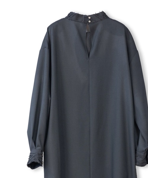 La SRIC（ラスリック）の「La SRIC / カットJQハイネックOP（ワンピース・レディース・ブラック/ベージュ/グレー・38）」の15枚目の写真