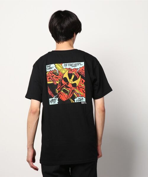BAIT（ベイト）の「【2109_MRV】THANOS COMIC STRIP TEE 216-MRV-TEE-002（Tシャツ/カットソー・メンズ・ブラック・LARGE/MEDIUM/XX-LARGE/X-LARGE）」の5枚目の写真