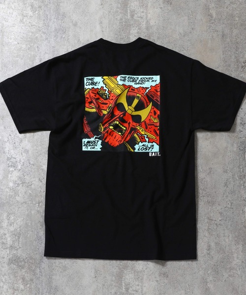 BAIT（ベイト）の「【2109_MRV】THANOS COMIC STRIP TEE 216-MRV-TEE-002（Tシャツ/カットソー・メンズ・ブラック・LARGE/MEDIUM/XX-LARGE/X-LARGE）」の6枚目の写真