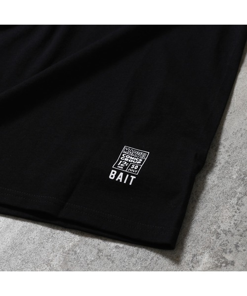 BAIT（ベイト）の「【2109_MRV】THANOS COMIC STRIP TEE 216-MRV-TEE-002（Tシャツ/カットソー・メンズ・ブラック・LARGE/MEDIUM/XX-LARGE/X-LARGE）」の7枚目の写真