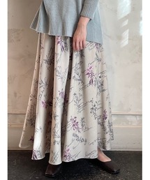 BEARDSLEY | 花プリントピエラサルエルパンツ(その他パンツ)