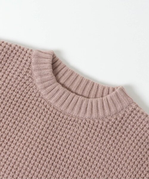 apres les cours（アプレレクール）の「にじいろニット（ニット/セーター・キッズ・ブルー/アイボリー/ブラウン/ピンク/オリーブ・130/120/140/100/110/80/90）」の11枚目の写真