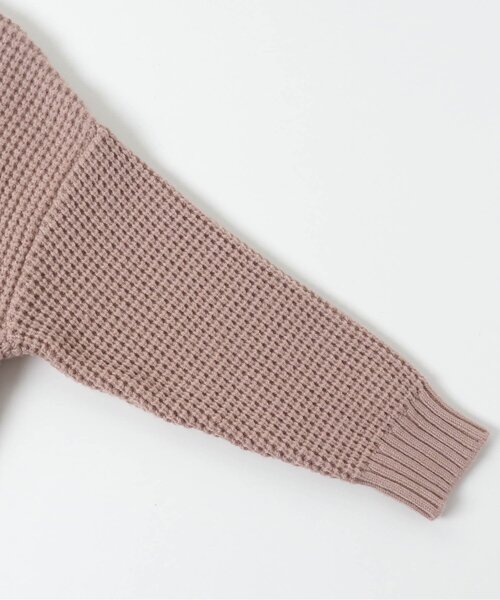 apres les cours（アプレレクール）の「にじいろニット（ニット/セーター・キッズ・ブルー/アイボリー/ブラウン/ピンク/オリーブ・130/120/140/100/110/80/90）」の12枚目の写真