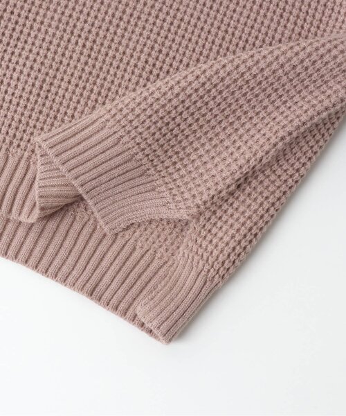 apres les cours（アプレレクール）の「にじいろニット（ニット/セーター・キッズ・ブルー/アイボリー/ブラウン/ピンク/オリーブ・130/120/140/100/110/80/90）」の13枚目の写真