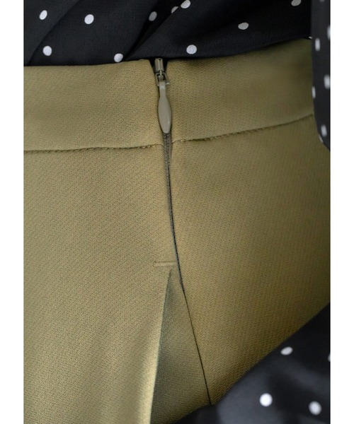 STYLE DELI（スタイルデリ）の「【LUXE】82cm丈ダブルクロスAラインスカート（スカート・レディース・ブラック/ベージュ系その他・SMALL/MEDIUM/X-SMALL）」の8枚目の写真