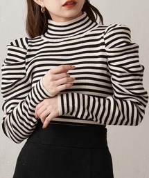 Chico | ハイネックパワショルリブニット(ニット/セーター)