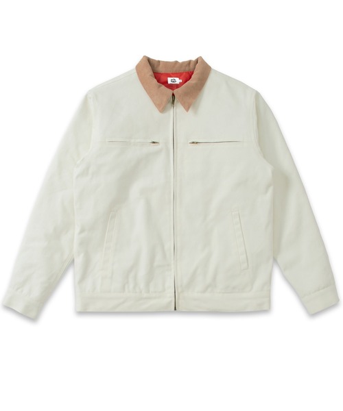 FTW(エフティダブリュー)の「FRONT ZIP DUCK JACKET(その他アウター・メンズ・アイボリー/ブラック・MEDIUM/LARGE)」の2枚目の写真