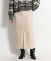 niko and... | コーデュロイストレートロングスカート(スカート)