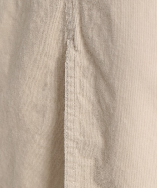 niko and...（ニコアンド）の「コーデュロイストレートロングスカート（スカート・レディース・ブルー/アイボリー/チャコール・MEDIUM/LARGE）」の16枚目の写真