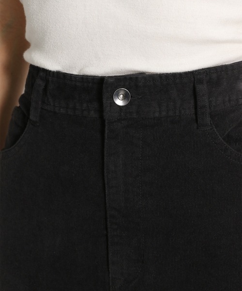 niko and...（ニコアンド）の「コーデュロイストレートロングスカート（スカート・レディース・ブルー/アイボリー/チャコール・MEDIUM/LARGE）」の9枚目の写真