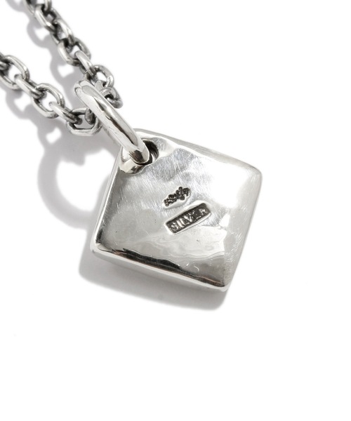 ネックレス/ホールマーク/ダイアモンド/ハンマードプレート/ミドル/チェーン（ネックレス）｜VIVIFY（ビビファイ）