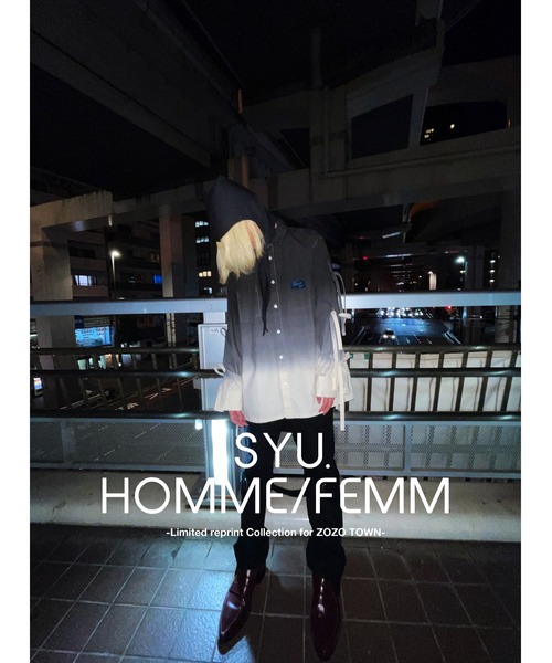 SYU.HOMME/FEMM（シュウ）の「SYU.HOMME/FEMM Relax Bontage pants（シャツ/ブラウス・メンズ・ブラック系その他・FREE）」の3枚目の写真