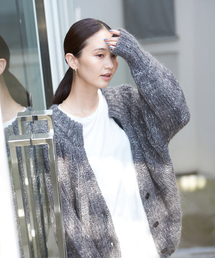 qualite | スラブモヘア2WAYニット(ニット/セーター)