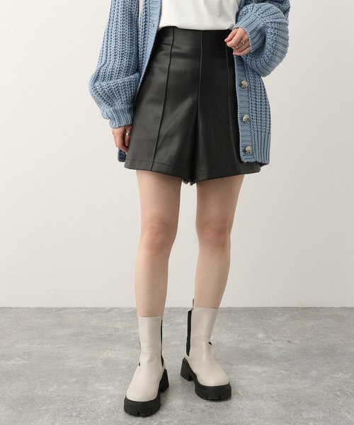 Heather(ヘザー)の「Ladyホソミエショートパンツ 261183(その他パンツ・レディース・ブラック/ブラウン・S/M)」の5枚目の写真