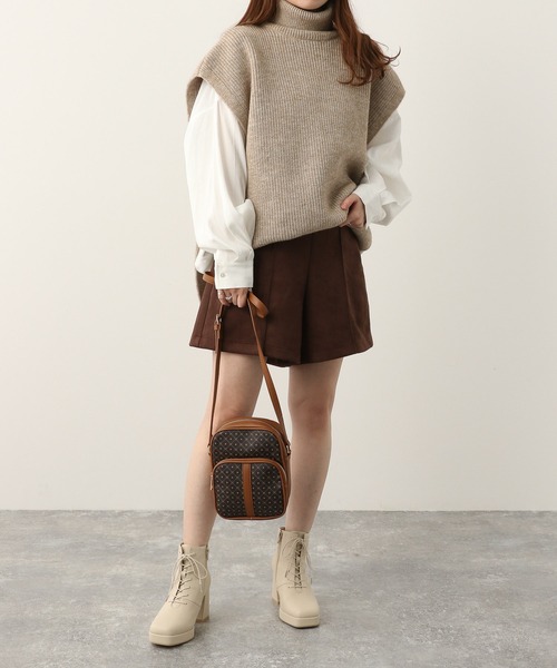 Heather(ヘザー)の「Ladyホソミエショートパンツ 261183(その他パンツ・レディース・ブラック/ブラウン・S/M)」の8枚目の写真