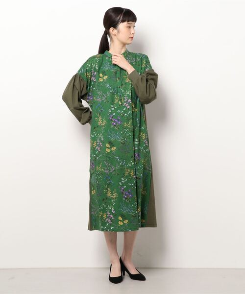 セール ワンピース コットンレーヨンビエラ野花の小径プリント 天竺ワンピース ワンピース Hakka スーパーハッカ のワンピース コットンレーヨンビエラ野花の小径プリント 天竺ワンピース をセール価格で購入できます Hakka Super Hakka スーパー