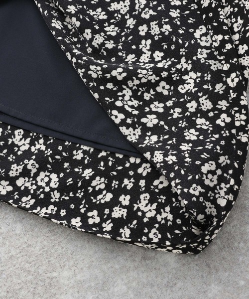 A part by(アパートバイ)の「フラワーナロースカート 262670(スカート・レディース・アイボリー/ブラック/ライトグリーン・FREE)」の18枚目の写真