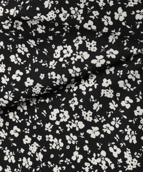 A part by(アパートバイ)の「フラワーナロースカート 262670(スカート・レディース・アイボリー/ブラック/ライトグリーン・FREE)」の14枚目の写真