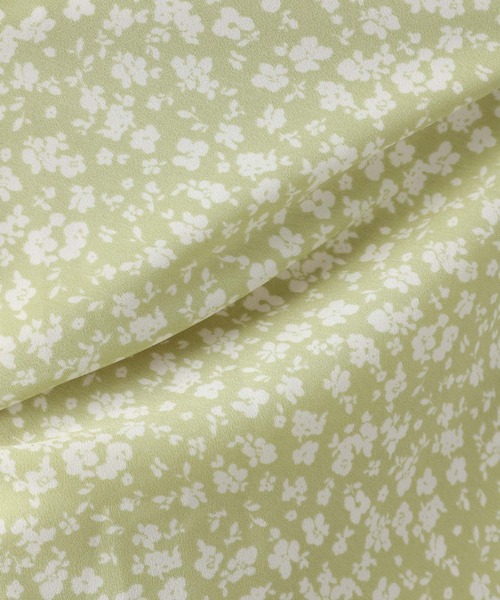 A part by(アパートバイ)の「フラワーナロースカート 262670(スカート・レディース・アイボリー/ブラック/ライトグリーン・FREE)」の7枚目の写真