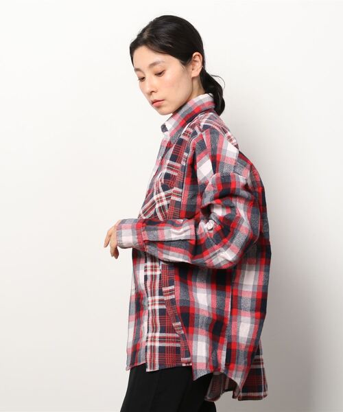 77circa（ナナナナサーカ）の「77circa circa make width adjustable shirt (cm22ss-03)（シャツ/ブラウス・メンズ・チェック・FREE）」の3枚目の写真
