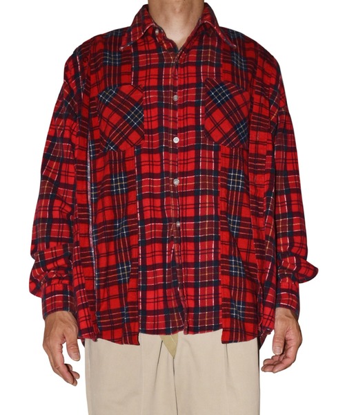 77circa（ナナナナサーカ）の「77circa circa make width adjustable shirt (cm22ss-03)（シャツ/ブラウス・メンズ・チェック・FREE）」の5枚目の写真